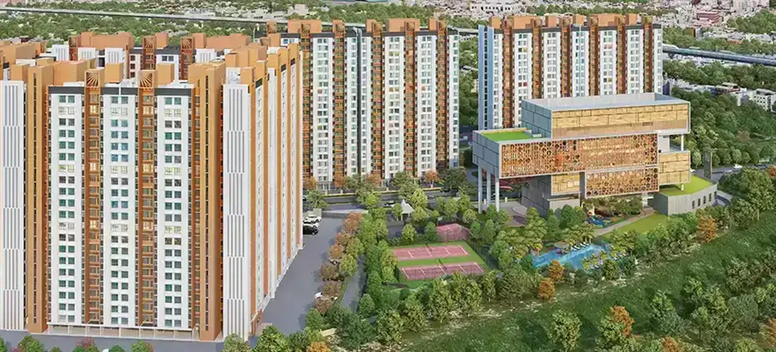 Dosti Greater Thane – Modern living with premium 1 & 2 BHK flats in Kalher, Thane.
